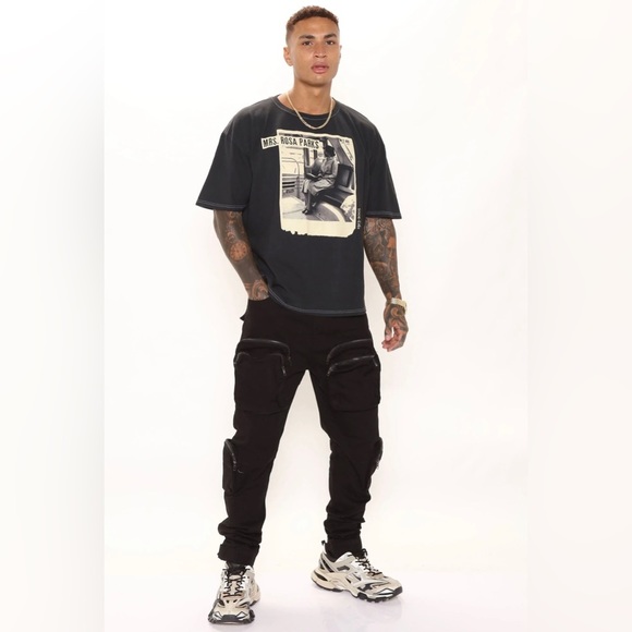 Nova Men Rosa Parks Polaroid Short Sleeve Tee - Picture 3 of 12